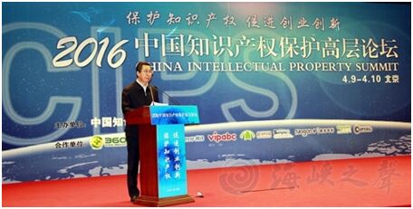 首届中国知识产权保护高层论坛在京召开