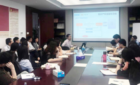 智慧财富集团受邀在厦门市融资担保有限公司授课